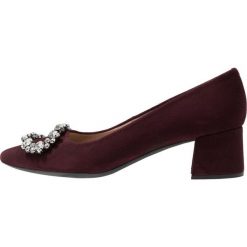 Unisa JUMIEL Czółenka grape. Czerwone czółenka Unisa, z materiału. Za 509,00 zł.
