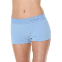 Majtki damskie: Brubeck Bokserki damskie Comfort Night niebieskie r.M(BX10920)