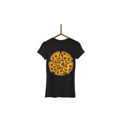 Koszulka Pizza Demon Damska. Białe koszulki damskie Failfake, s, bez wzorów, bez kołnierzyka. Za 130,00 zł.