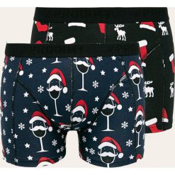 Produkt by Jack & Jones - Bokserki (2-pack). Czarne bokserki męskie PRODUKT by Jack & Jones, bez wzorów, z elastanu. W wyprzedaży za 49,90 zł.