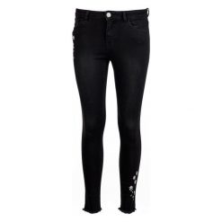 Desigual Jeansy Damskie 27 Czarny. Czarne jeansy damskie marki Desigual. W wyprzedaży za 319,00 zł.