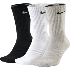 Skarpety Nike Cotton Cushion Crew 3pak SX4700-901. Skarpetki męskie Nike, bez wzorów, z bawełny. Za 49,99 zł.