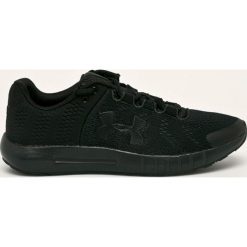 Under Armour - Buty UA W Micro G Pursuit BP. Czarne buty sportowe damskie Under Armour, bez wzorów, z gumy, sportowe. Za 249,90 zł.