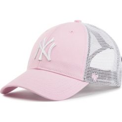 Czapka z daszkiem 47 BRAND - New York Yankees B-FLGSH17GWP-PT Petal Pink. Różowe czapki damskie 47 Brand, bez wzorów, z bawełny. Za 89,00 zł.