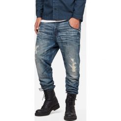 G-Star Raw - Jeansy Arc. Niebieskie jeansy męskie marki G-Star RAW. W wyprzedaży za 379,90 zł.