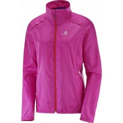 Salomon Kurtka Agile Wind Jkt W Rose Violet S. Czerwone kurtki sportowe damskie marki Salomon, s. W wyprzedaży za 249,00 zł.
