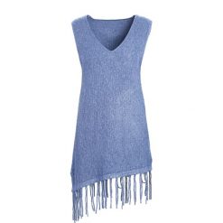 Ciemnoniebieska Sukienka Have Some Love. Niebieskie sukienki mini marki Born2be, l, oversize. Za 44,99 zł.