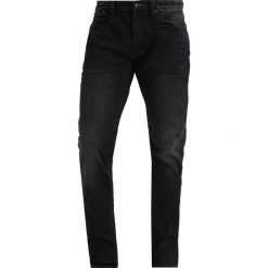 Jeansy męskie: Denham RAZOR Jeansy Slim Fit black denim