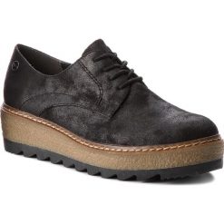 Creepersy damskie: Oxfordy TAMARIS – 1-23775-30 Black 001