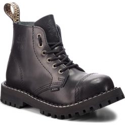 Glany STEEL - 127/O/B Black. Czarne buty zimowe damskie marki Steel, ze skóry. Za 269,00 zł.