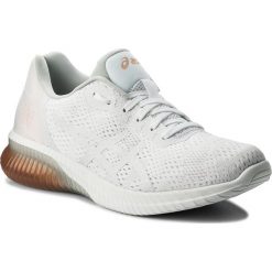 Buty ASICS - Gel-Kenun Mx T888N White/White/Apricot Ice 0101. Białe buty sportowe damskie marki Asics, bez wzorów, z materiału, sportowe, do biegania. W wyprzedaży za 399,00 zł.