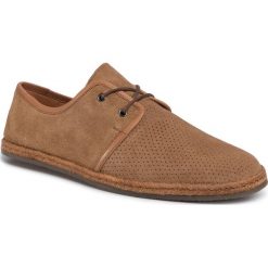 Espadryle GINO ROSSI - MI08-C729-736-01 Light Brown. Pomarańczowe espadryle męskie Gino Rossi, na co dzień, bez wzorów, ze skóry, bez zapięcia. Za 259,99 zł.