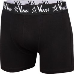 Bokserki męskie VIANIA Vman. Czarne bokserki męskie marki Viania, z dzianiny. Za 23,99 zł.