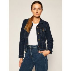 Kurtka jeansowa TOMMY HILFIGER Vienna WW0WW28320. Niebieskie kurtki damskie TOMMY HILFIGER, bez wzorów, z jeansu, bez kaptura. Za 579,00 zł.