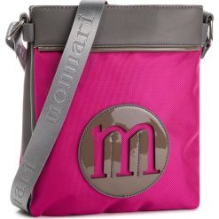 Torebka MONNARI - BAGB950-004 Fuchsia With Grey. Czerwone listonoszki damskie marki Monnari, z materiału. W wyprzedaży za 169,00 zł.