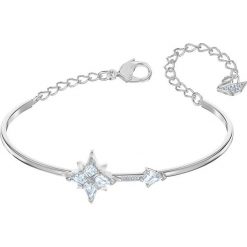 Swarovski - Bransoletka Swa Symbol. Szare bransoletki damskie Swarovski, z kryształem, metalowe. W wyprzedaży za 219,90 zł.