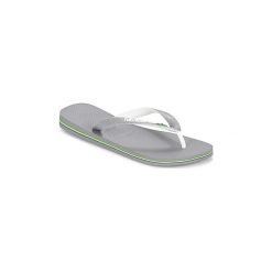 Japonki Havaianas BRASIL MIX. Szare japonki damskie Havaianas, bez wzorów. Za 109,00 zł.