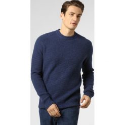Andrew James - Sweter męski, niebieski. Niebieskie swetry męskie Andrew James, xxl, bez wzorów, z kaszmiru, eleganckie, bez kołnierzyka, bez kaptura. Za 899,95 zł.