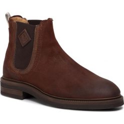 Sztyblety GANT - Martin 19653920 Cognac G45. Pomarańczowe sztyblety męskie GANT, ze skóry, bez zapięcia. W wyprzedaży za 419,00 zł.