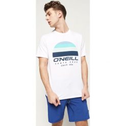 O'Neill Sunset Koszulka Biały. Białe podkoszulki męskie O'Neill, s, z nadrukiem, z bawełny, z krótkim rękawem. Za 119,95 zł.