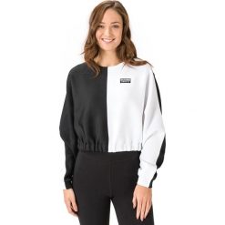 Adidas Originals R.Y.V. Bluza Czarny. Czarne bluzy damskie adidas Originals, bez wzorów, z elastanu, bez rękawów, bez kaptura. Za 335,95 zł.