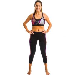 Dół stroju do aquafitness legginsy Vib damskie. Czarne legginsy damskie NABAIJI, bez wzorów, z poliesteru. Za 59,99 zł.