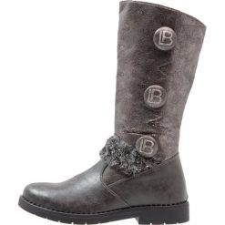 Laura Biagiotti Kozaki black. Niebieskie buty zimowe damskie marki Roxy, z tworzywa sztucznego, na wysokim obcasie. W wyprzedaży za 125,40 zł.