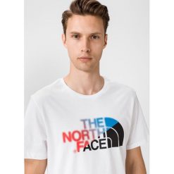 The North Face Koszulka Biały. Białe podkoszulki męskie The North Face, l, z nadrukiem, z bawełny, z krótkim rękawem. Za 152,95 zł.