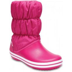 Buty zimowe damskie: Crocs Śniegowce Winter Puff Boot Women Candy Pink/Candy Pink 36,5