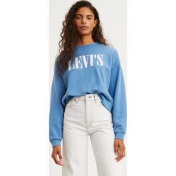 Levi's® Diana Bluza Niebieski. Niebieskie bluzy damskie s, z nadrukiem, z bawełny, marine, bez rękawów, bez kaptura. Za 309,95 zł.
