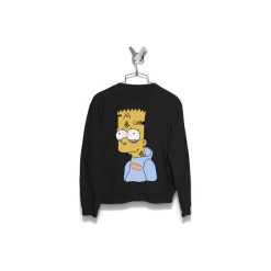 Bluza Tatoo Bart Damska. Czarne bluzy damskie marki Failfake, xs, bez wzorów, bez rękawów, bez kaptura. Za 160,00 zł.