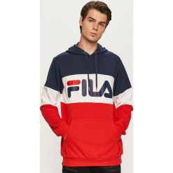 Fila - Bluza. Bluzy męskie Fila, s, z nadrukiem, z bawełny, z kapturem, bez rękawów, z kapturem. Za 299,90 zł.