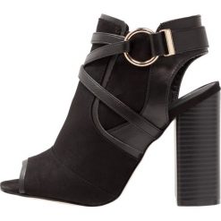 Sandały damskie: Miss Selfridge DOTT PEEP Sandały na obcasie black