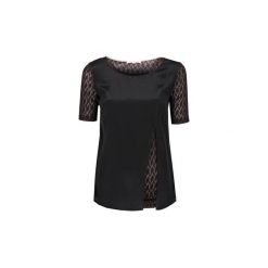 Bluzki Patrizia Pepe 8M0423/A2BI-K250. Czarne bluzki damskie Patrizia Pepe, m, bez wzorów, bez kołnierzyka, bez rękawów. Za 149,00 zł.