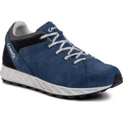 Trekkingi AKU - Rapida 782 Denim/Blue 405. Niebieskie trapery męskie Aku, ze skóry, bez zapięcia, trekkingowe. W wyprzedaży za 339,00 zł.