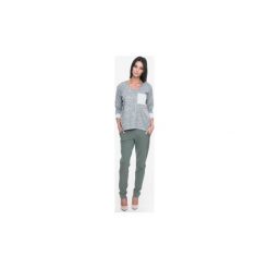 Swetry Mosali Sweter M011 Szary. Czarne bluzy damskie marki Mosali, m, z materiału, biznesowe. Za 392,00 zł.