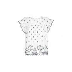 Bluzki Maison Scotch SHORT SLEEVES SHIRT. Białe bluzki damskie marki Maison Scotch, s, bez wzorów, bez kołnierzyka, bez rękawów. Za 439,00 zł.