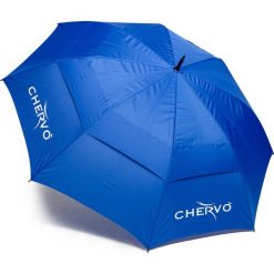 Parasol CHERVO USMAN. Niebieskie parasole Chervo, z nadrukiem. Za 250,00 zł.