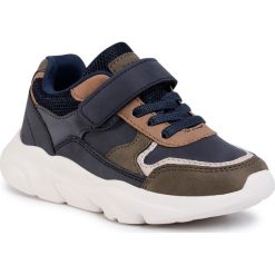 Sneakersy SPRANDI - CP-XO20771A Navy. Niebieskie trampki chłopięce Sprandi, bez wzorów, ze skóry ekologicznej, na rzepy. Za 89,99 zł.