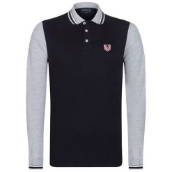 Sir Raymond Tailor Koszulka Polo Męska Block L Czarna. Czarne koszulki męskie Sir Raymond Tailor, m, bez wzorów, z bawełny, bez rękawów. W wyprzedaży za 104,00 zł.