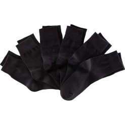 Skarpetki unisex (6 par) bonprix czarny. Czarne skarpetki męskie bonprix. Za 47,94 zł.
