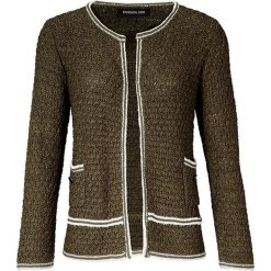 Kardigany damskie: Kardigan w kolorze khaki