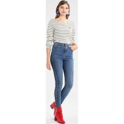 Bluzki asymetryczne: Scotch & Soda CLASSIC BRETON TEE WITH SHOULDER CLOSURE Bluzka z długim rękawem khaki