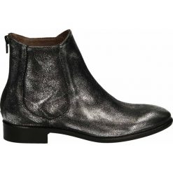 Botki - 8436 ASP ARGE. Czarne botki damskie skórzane Venezia. Za 269,00 zł.