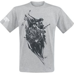 T-shirty męskie: Call Of Duty WWII – Smoke Soldier T-Shirt odcienie szarego