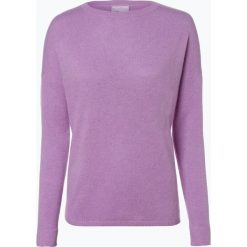 Marie Lund - Sweter damski z czystego kaszmiru, lila. Fioletowe swetry damskie marki Marie Lund, m, bez wzorów, z kaszmiru, bez rękawów, bez kaptura. Za 449,95 zł.