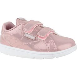 Reebok CL Royal Comp CLN 2V DV4146 buty sneakers uniseks różowe 26. Różowe buty dziewczęce sportowe Reebok, bez wzorów, z gumy, na rzepy. W wyprzedaży za 109,99 zł.