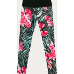 Guess Jeans - Legginsy dziecięce 116-175 cm. Spodnie dziewczęce Guess Jeans, z aplikacjami, z elastanu. Za 139,90 zł.