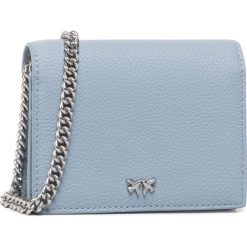 Torebka PINKO - Jolie Simply 1 Credit Card C PE 20 PLTT 1P21LS Y65Z Light Blue E81. Niebieskie torebki klasyczne damskie Pinko, bez wzorów, ze skóry, wizytowe, bez dodatków. W wyprzedaży za 379,00 zł.