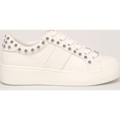 Steve Madden - Buty Belle. Białe buty sportowe damskie Steve Madden, bez wzorów, ze skóry, sportowe. W wyprzedaży za 239,90 zł.